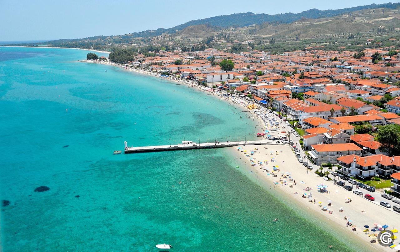 Luxury 2Br Apartment 50M From Beach Pefkochori Exterior photo